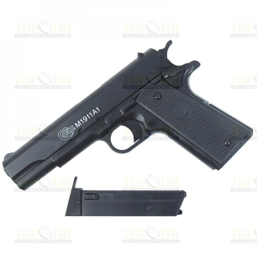 COLT M1911 A1 Cybergun noir SPRING 0,6j cal. 6mm