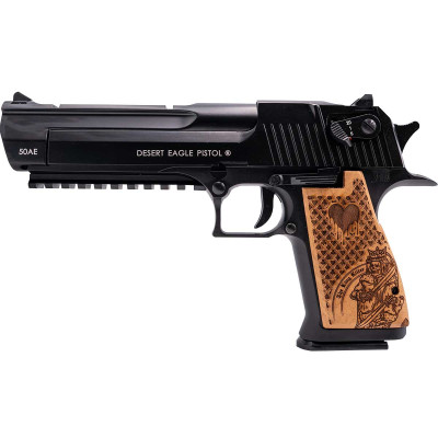 Pistolet Desert Eagle 50AE Airsoft Blowback Semi et Full Auto CO2 6mm 1.5j Edition poker limitée 300 exemplaires