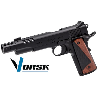 Pistolet Airsoft Vorsk CS Defender Pro M.E.U Blowback full métal Noir Série Limitée