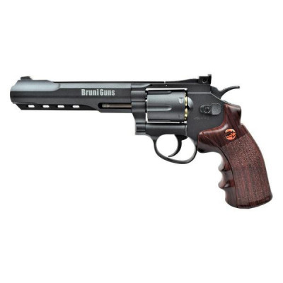 Revolver Bruni CN821 6" Noir full Métal Co2 cal.4.5 mm BBs