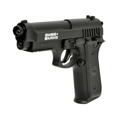 Pistolet Swiss Arms Beretta SA P92 full metal 4.5mm BBS - 2,11 joules