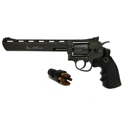 Revolver Dan Wesson Noir 8" cal. 4.5 mm