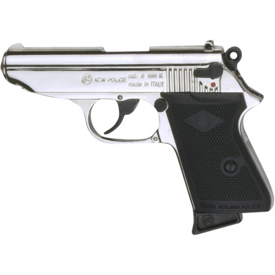 Bruni New Police chromé cal. 9 mm PAK - pistolet à blanc