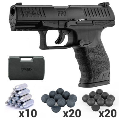 PPQ M2 T4E Walther 5 joules cal.43 type gomme cogne