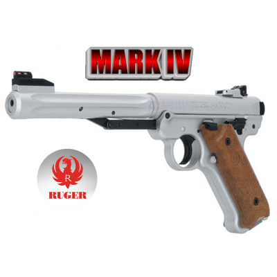 Pistolet Mark IV Ruger Umarex Inox Cal 4.5mm