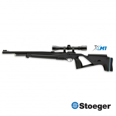 Carabine à plombs PCP Stoeger X-M1 combo 4x32 cal 4,5 mm 19.9 j