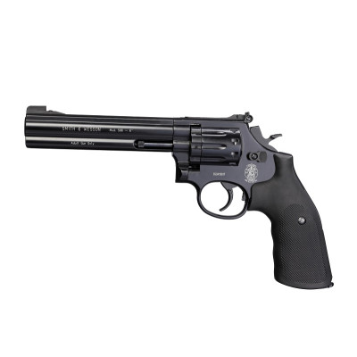 Revolver CO2 Smith & Wesson noir mat modèle 686 6" cal. 4.5 mm 