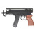 Pistolet à billes Airsoft à ressort type Scorpion VZ61
