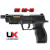 Pistolet à plombs UX SA10 Blowback Cal 4.5mm plombs ou Bbs