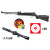 Pack carabine Artemis B3-3PP 4.5 mm 10 Joules avec lunette 3-7x20 + plombs