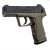 Pistolet à plombs CO2  4.5mm Gamo C15 Green - Blowback