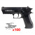 Pistolet Baby Desert Eagle Magnum Research Black 2,8 j cal. 4.5 mm