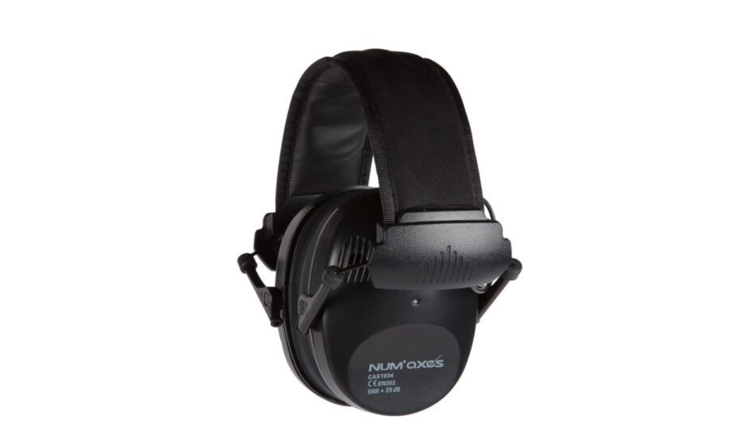 Casque anti bruit électronique avec bandeau ajustable
