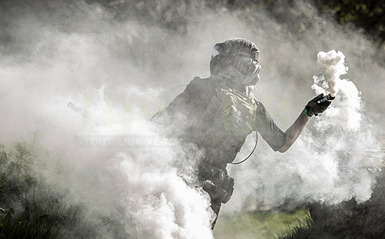 Fumigène Enola Gaye pour évènements