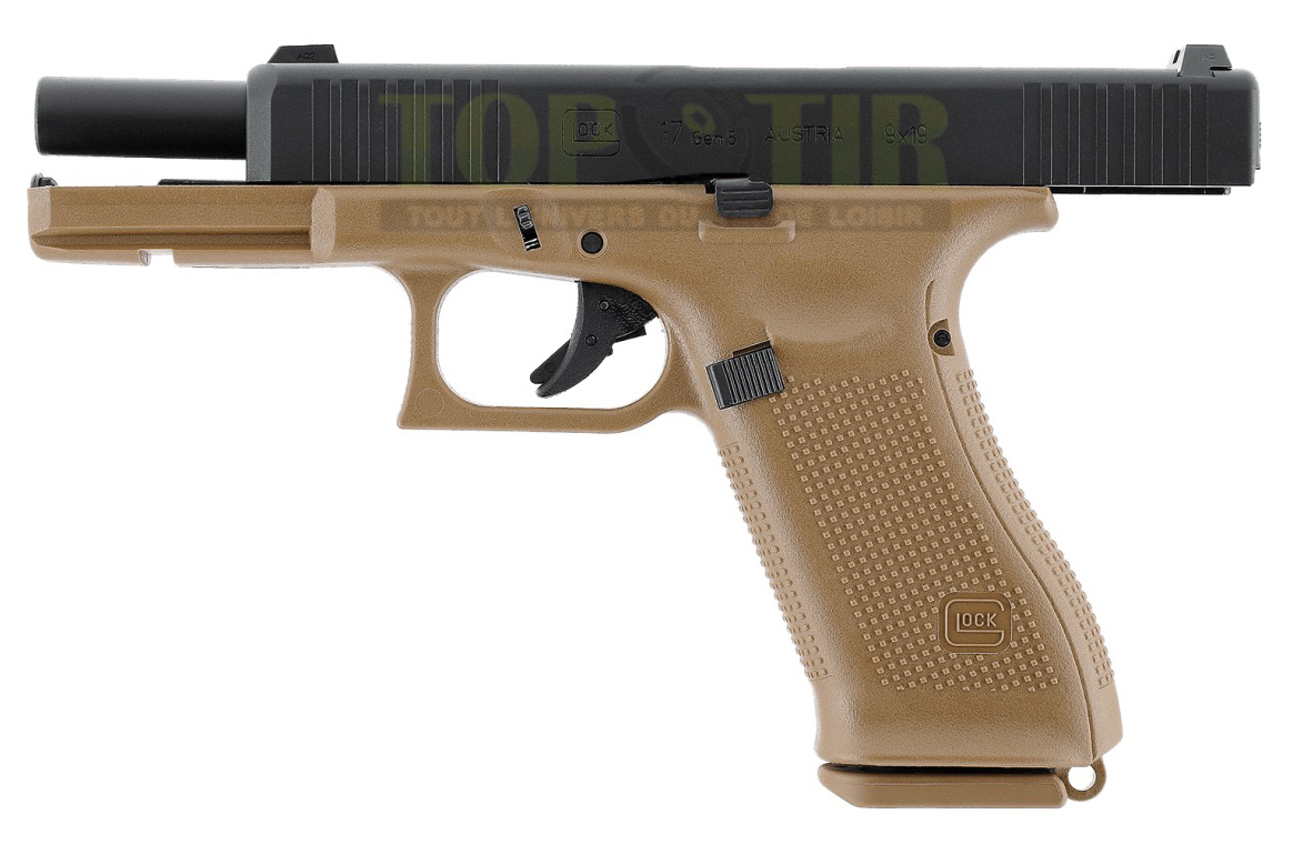 Finitions spécifiques du Glock 17 Gen5